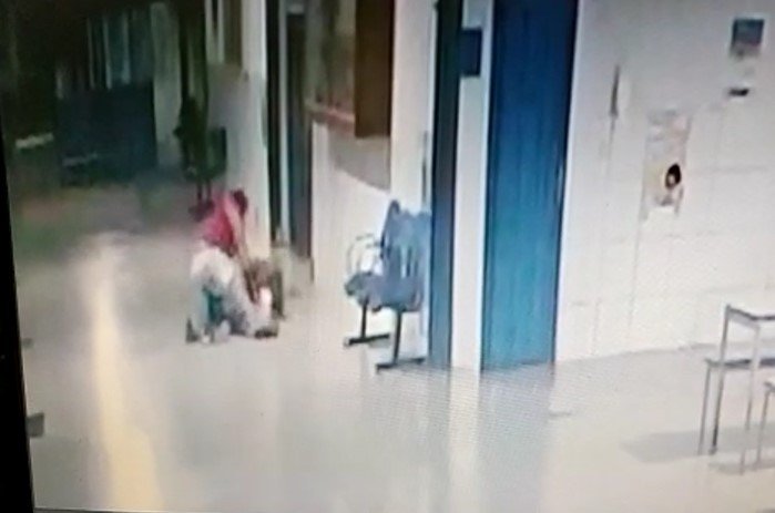 Homem e preso após agredir ex e quebrar celular da vitima.