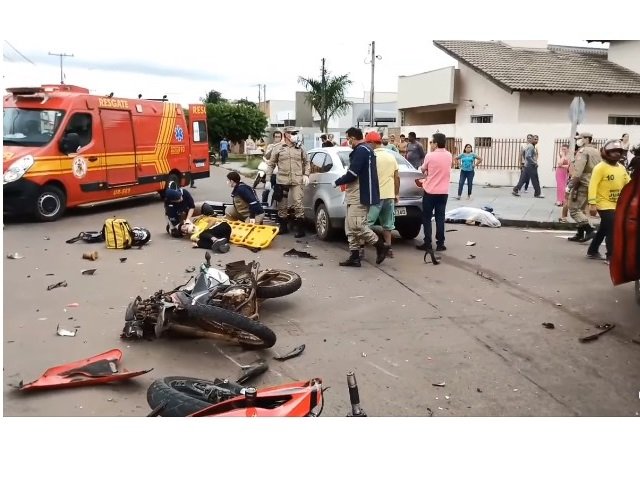 Vigia ex-morador de Colíder morre e outra pessoa fica ferida em grave acidente em Sinop