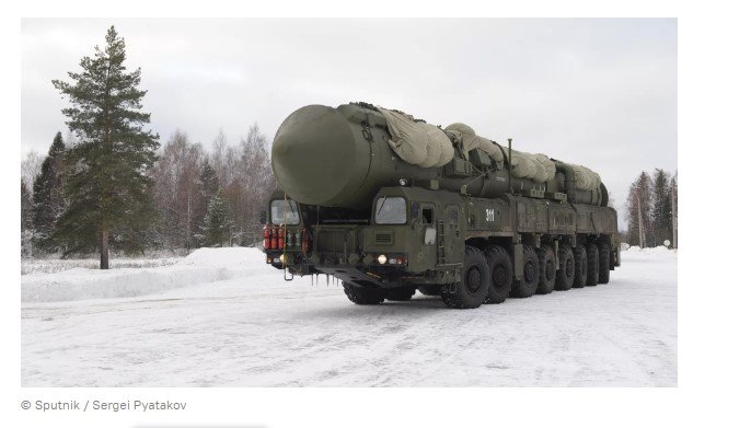 Rússia coloca em prontidão 2º míssil balístico intercontinental Yars