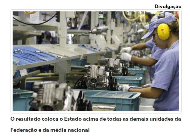 Produção industrial de MT cresce 24% e fica em 1º lugar no país