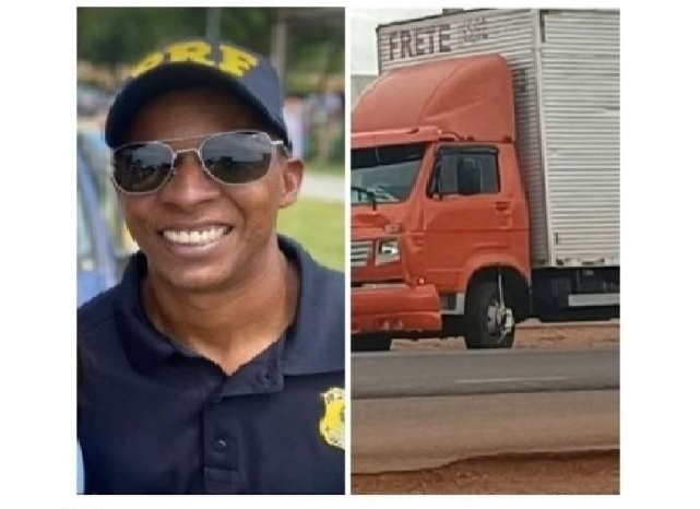 Agente da PRF de MT morre atropelado por caminhão durante abordagem