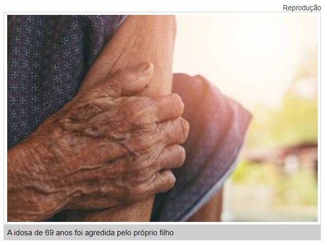 Bandido espanca e cospe no rosto da própria mãe em MT
