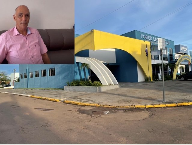 Presidente eleito Jose Moreira da Câmara Mun. de Colíder. (Vídeo)