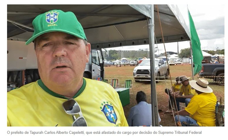 MP pede ao TJ que prefeito que contestou resultado de eleição divulgue frases sobre democracia em outdoors