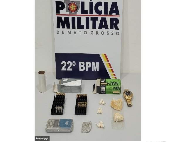 Dois são detidos em Peixoto de Azevedo por tentativa de roubo e por tráfico de entorpecentes
