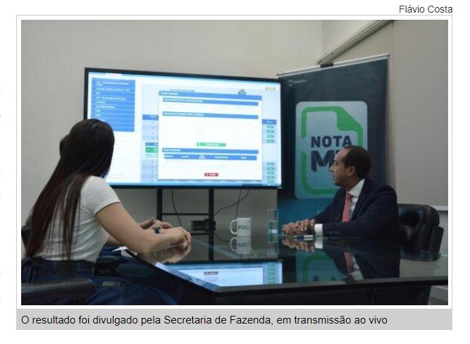 Nota MT premia cinco pessoas com R$ 50 mil