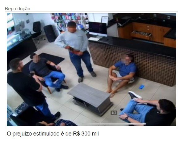 Ladrões invadem loja da Apple e levam R$ 300 mil em aparelhos