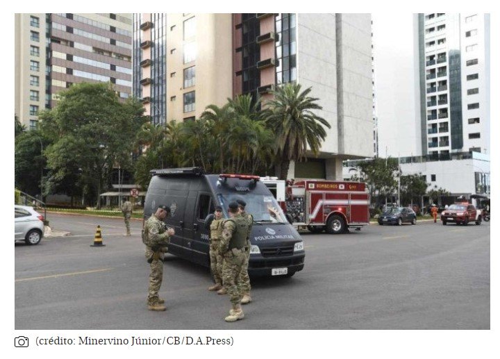 Hotel em Brasília é evacuado após suspeita de bomba; Bope está no local