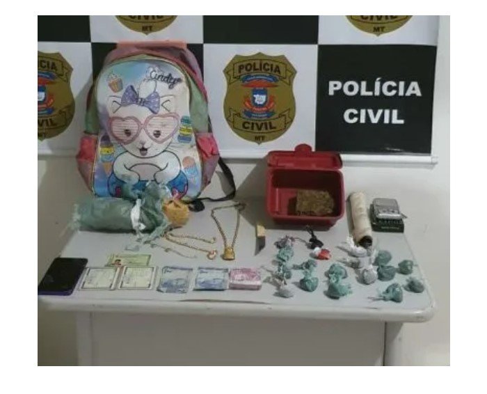 Filho de vereador é flagrado com mochila de drogas; tenta fuga e é preso