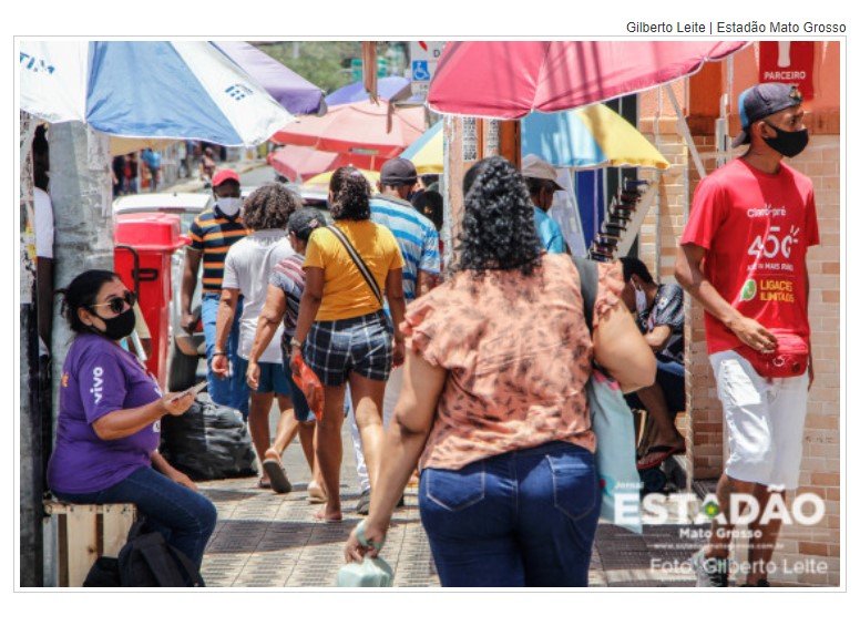 População em MT cresce 6% em um ano; estado tem a 4ª menor cidade do país
