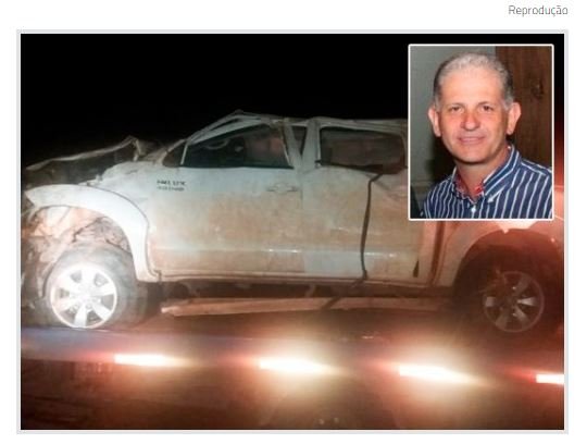 Ex-vice-prefeito morre em acidente