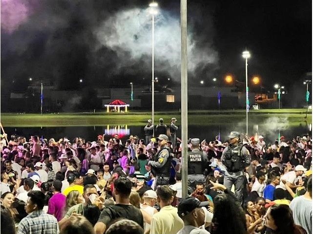 PM registra uma tentativa de homicídio durante a festa de Réveillon.