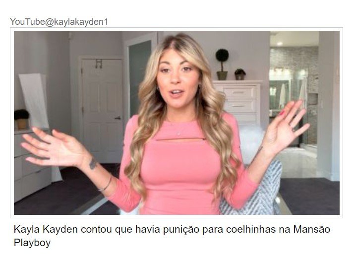 Modelo da Playboy revela 'punição' a quem recusasse sexo