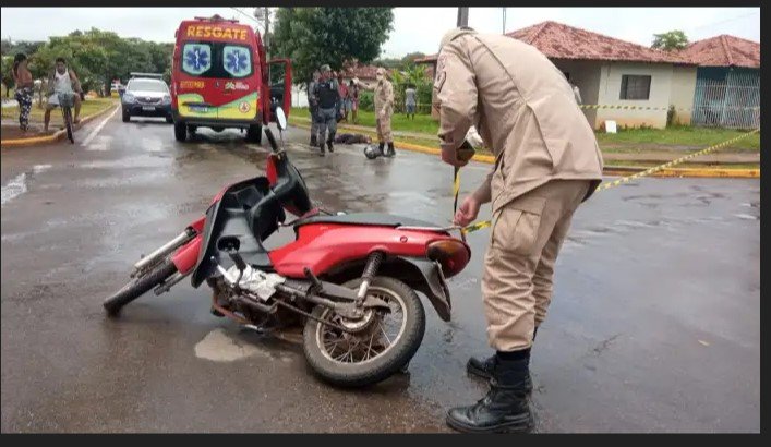 Motociclista é assassinado a tiros em via pública de Lucas do Rio Verde