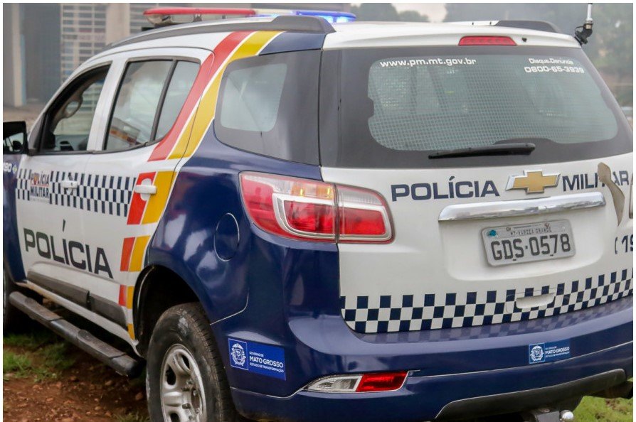 Bisavó é detida após ser flagrada durante forte chuva com criança e bebê de 1 ano em Rondonópolis