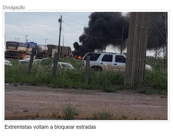 Após invasão em Brasília, BR-163 volta a ser fechada em MT