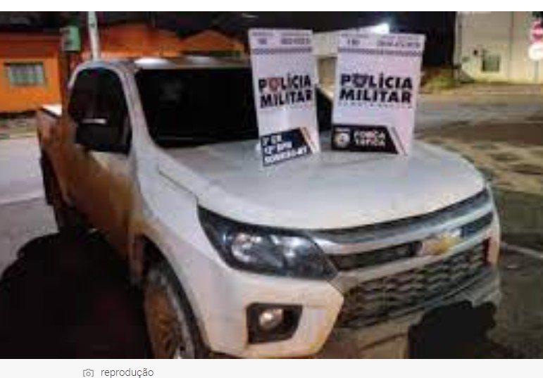 PM troca tiros com bandido e recupera caminhonete roubada em Sorriso