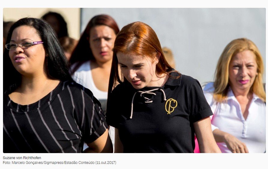 Suzane Von Richthofen deixa prisão e vai para o regime aberto