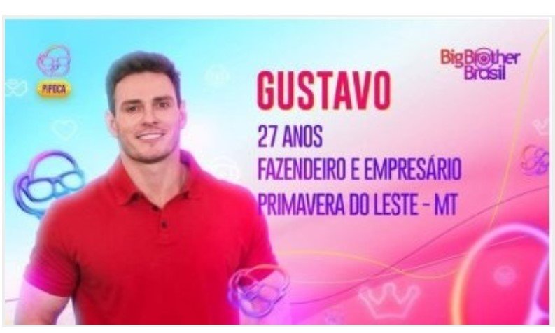Fazendeiro de Primavera do Leste é confirmado no BBB23
