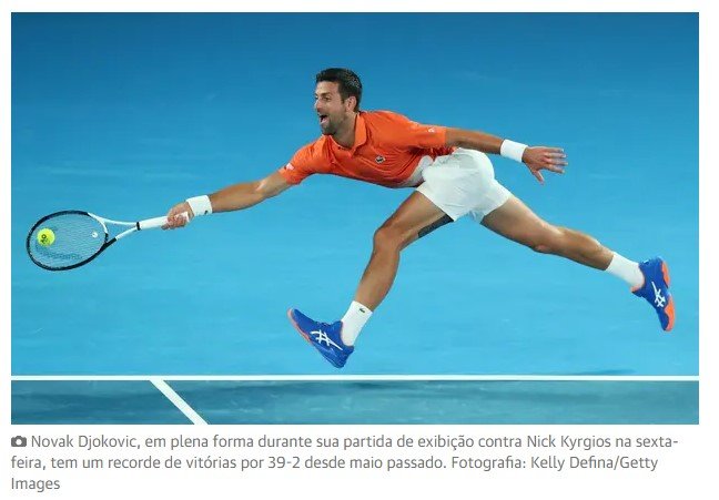 Djokovic supera deportação e busca retorno triunfal no Aberto da Austrália