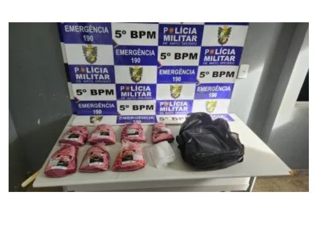 Ladrão furta 7 picanha e acaba preso no estacionamento de mercado em MT