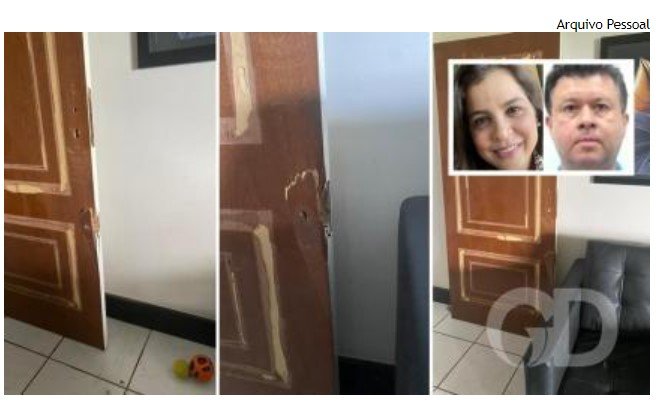 Bezerra arrombou porta da ex por não aceitar término