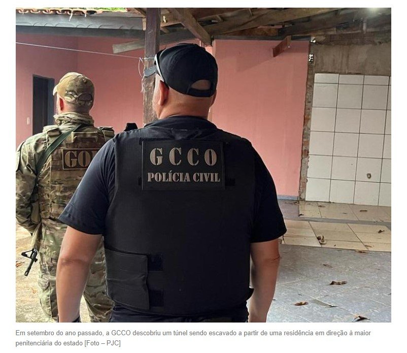 Polícia Civil deflagra operação contra investigados por executar plano de fuga em massa da PCE em Cuiabá