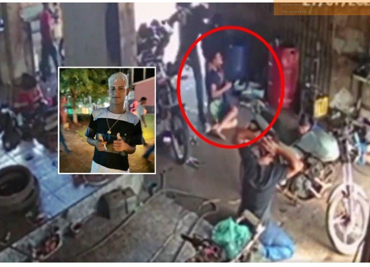 Jovem é arrastado e sequestrado de local onde trabalha em MT. Assista ao vídeo