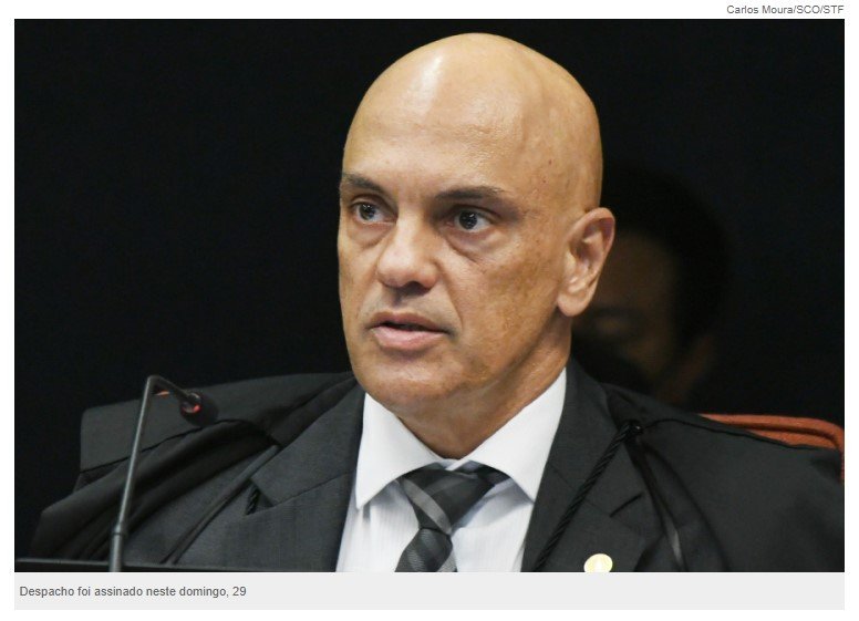 Moraes nega pedido para suspender posse de deputados suspeitos de envolvimento com atos de 8 de janeiro
