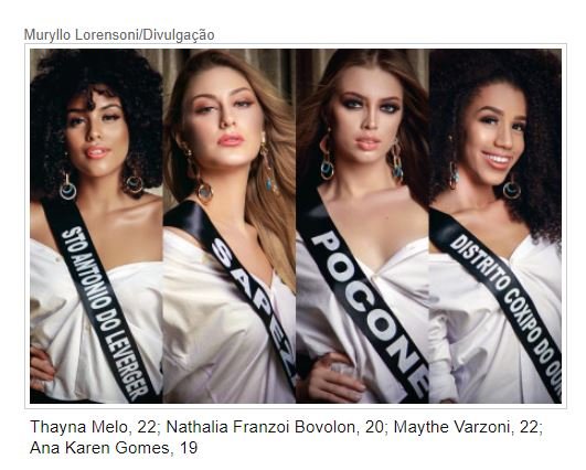Miss Mato Grosso será escolhida nesta quinta-feira em Cuiabá