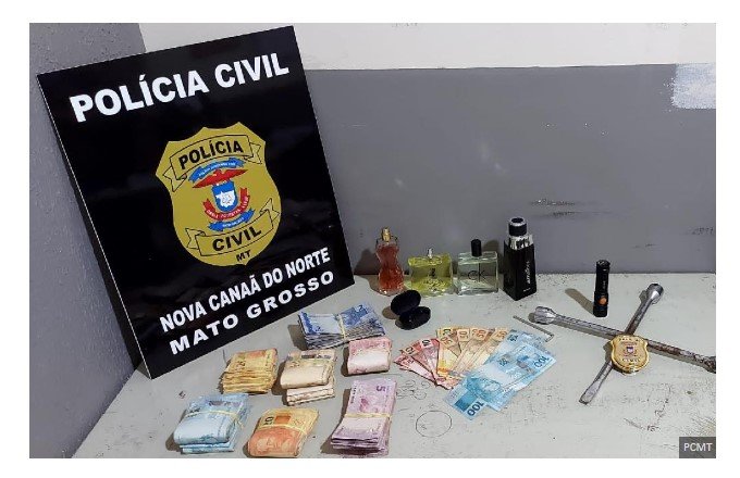 Suspeito de furtar casa paroquial em Nova Canaã é preso em flagrante pela Polícia Civil