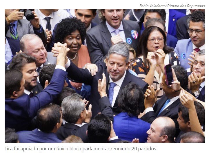 Com votação recorde, Arthur Lira é reeleito presidente da Câmara dos Deputados