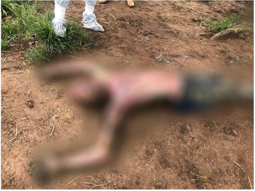 Corpo em estado de decomposição é encontrado na zona rural de Novo Mundo.