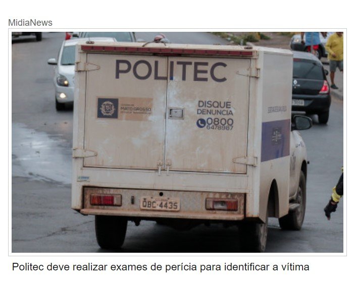 Polícia encontra corpo amordaçado e com pés e mãos amarrados