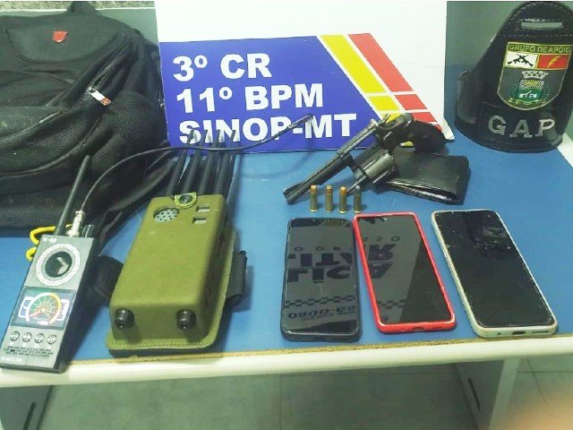 PM frustra tentativa de furto de carga e prende cinco homens em Sinop
