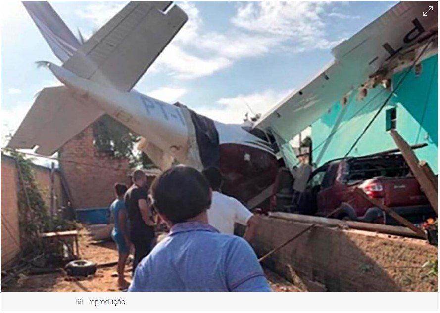 Cenipa vai investigar as causas de uma aeronave que caiu sobre uma casa hoje (6) no Xingú