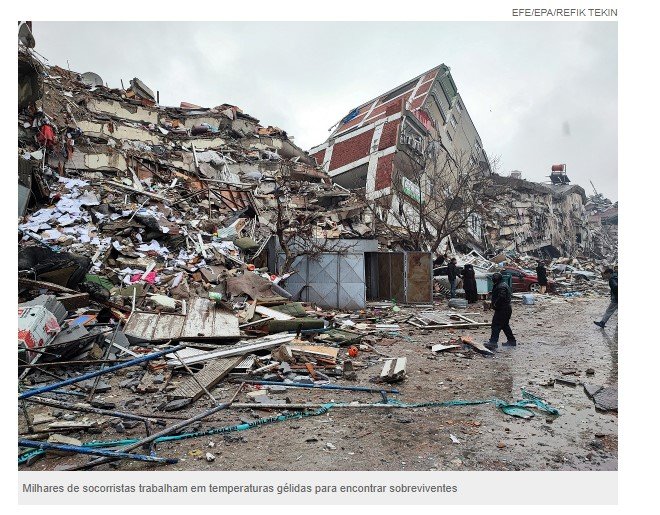 Mortos por terremoto na Turquia e na Síria passam de 15 mil; turcos cobram ação do governo, e Erdogan admite dificuldades
