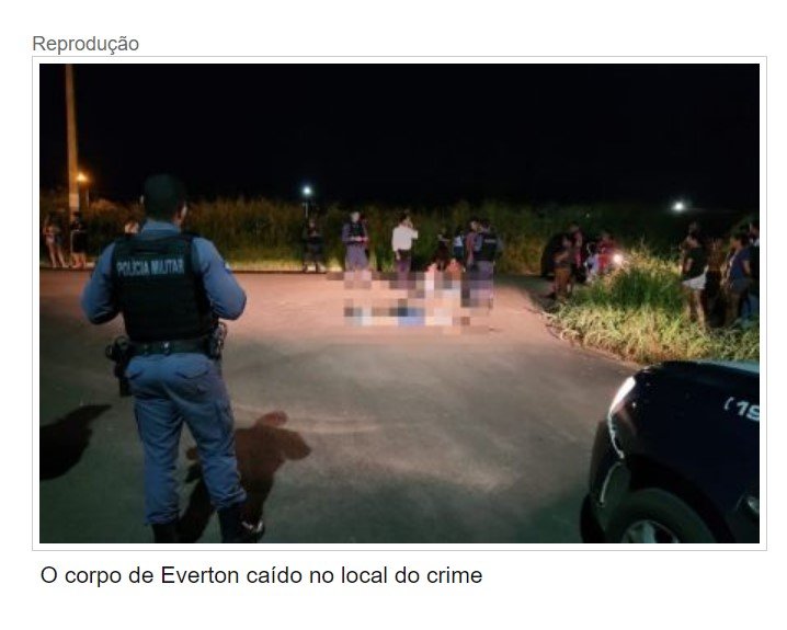 Rapaz de 19 anos é perseguido e assassinado a tiros em Sinop