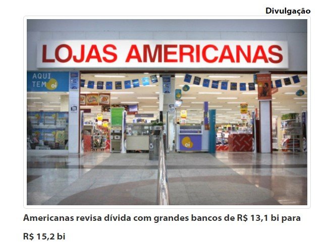 Americanas revisa dívida com grandes bancos de R$ 13,1 bi para R$ 15,2 bi