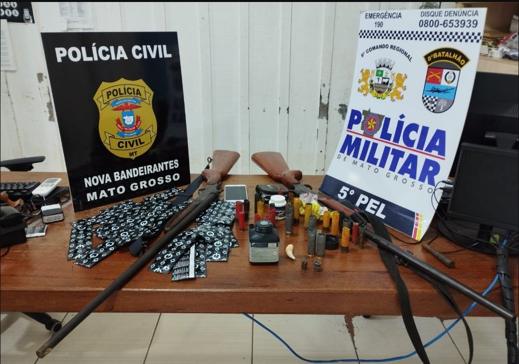 Polícia Civil de Nova Bandeirantes cumpre mandado de prisão contra tio acusado de estuprar sobrinhas