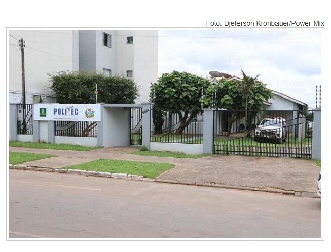 Sede da Perícia Oficial e Identificação Técnica POLITEC de Nova Mutum é alvo de disparo de arma de fogo