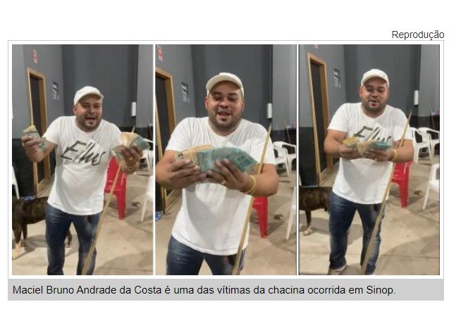 VÍDEO: Dono de bar ostentava altas apostas por sinuca onde houve chacina