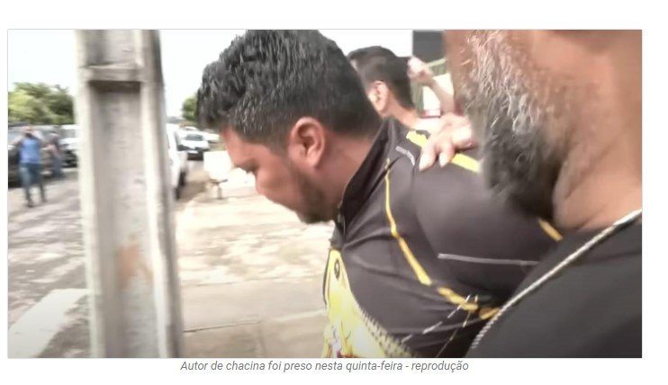 Juíza determina transferência de assassino de chacina para presídio da capital