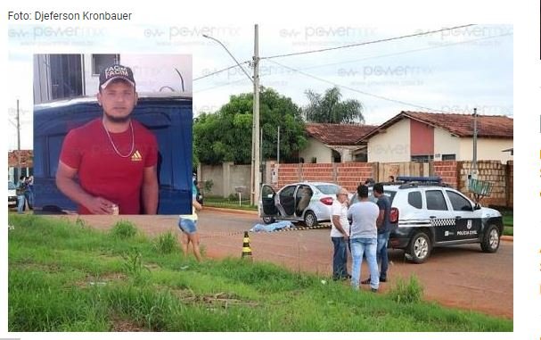 Taxista é encontrado morto ao lado de seu veículo no bairro Pequi I em Nova Mutum-MT
