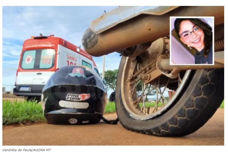 Jovem morre após pneu de moto estourar no interior de Mato Grosso