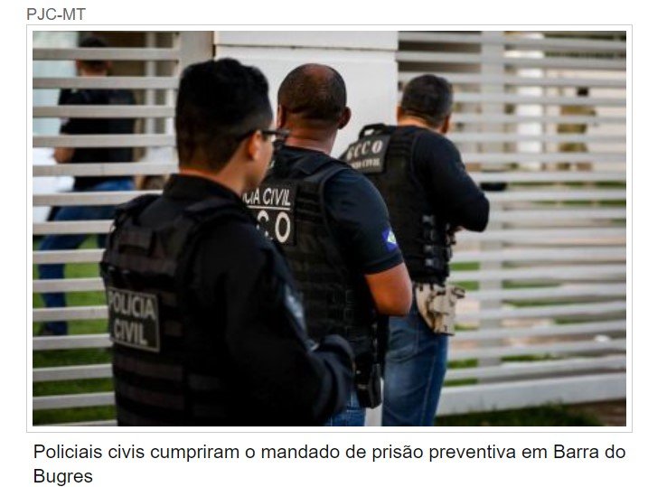 Investigado por estupro de vulnerável é preso no interior de MT