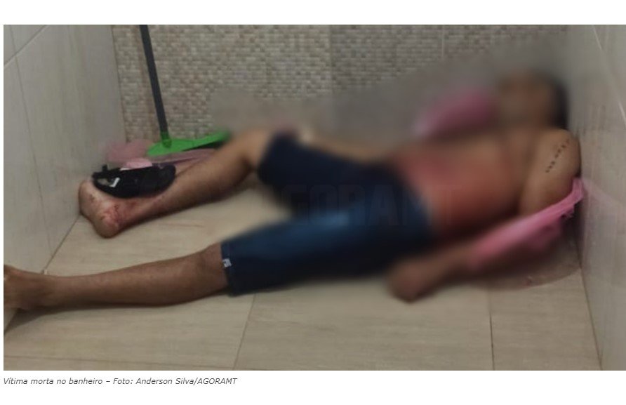 Marido encontra homem dentro de casa e mata vítima com facada no peito em MT