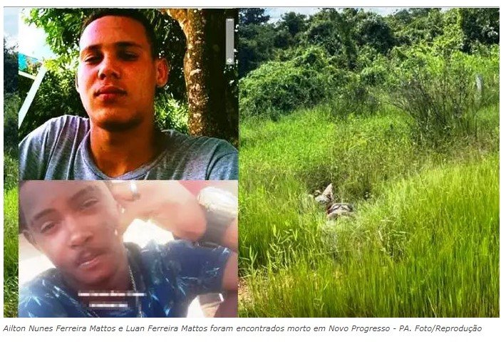 Dois jovens de Nova Canaã do Norte foram encontrados mortos em Novo Progresso – PA. (Fotos)