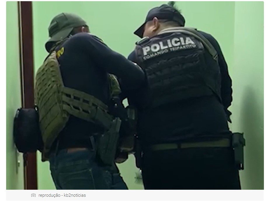 Assista: maior fornecedor de armas e drogas para o Comando Vermelho, é preso em bordel no Paraguai; Rodrigo Araújo de Abreu é de Sinop