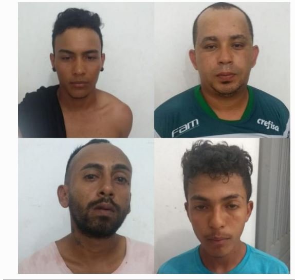 Ação conjunta da Polícia Militar com a Polícia Civil resulta na detenção de cinco pessoas em Peixoto de Azevedo